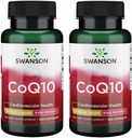 Swanson CoQ10 - Aide à promouvoir la santé cardiovasculaire, le soutien énergétique et l'aide Système cardiovasculaire global Santé - Aide à maintenir le supplément de Coenzyme Q10 - (100 capsules, 120mg chacune) (2 pack)