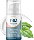 Crème DIM Supplément Hormone Crème d'équilibrage pour les femmes Le diindolylméthane soutient l'équilibre et le soulagement des œstrogènes pour la ménopause, la périménopause, l'acné hormonale et les flashs chauds.