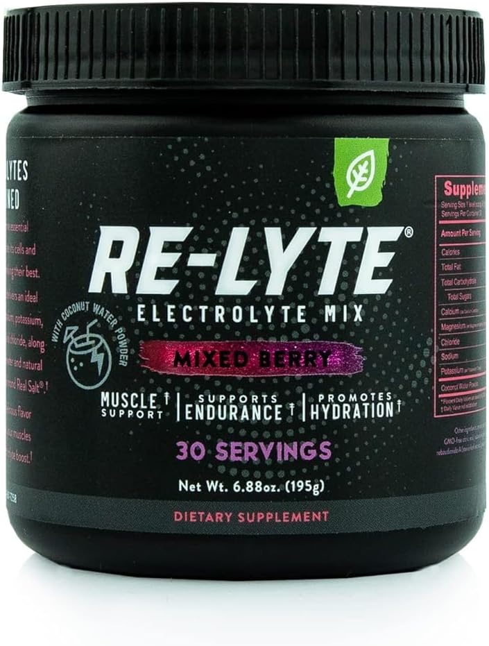 Générique Re-Lyte Electrolyte boisson Mélange de baies 30 portions 6,88 oz.