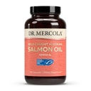 Dr. Mercola Salmon Oil - Omega-3 Support - Wild Caught Alaskan Sockeye - Minimally Processed - MSC Certified - 3000 mg - Non-GMO - 90 Capsules