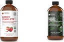 Complete Natural Products Kidney Complete 16oz & Organic Chanca Piedra Concentrate & Extract 16oz Bundle