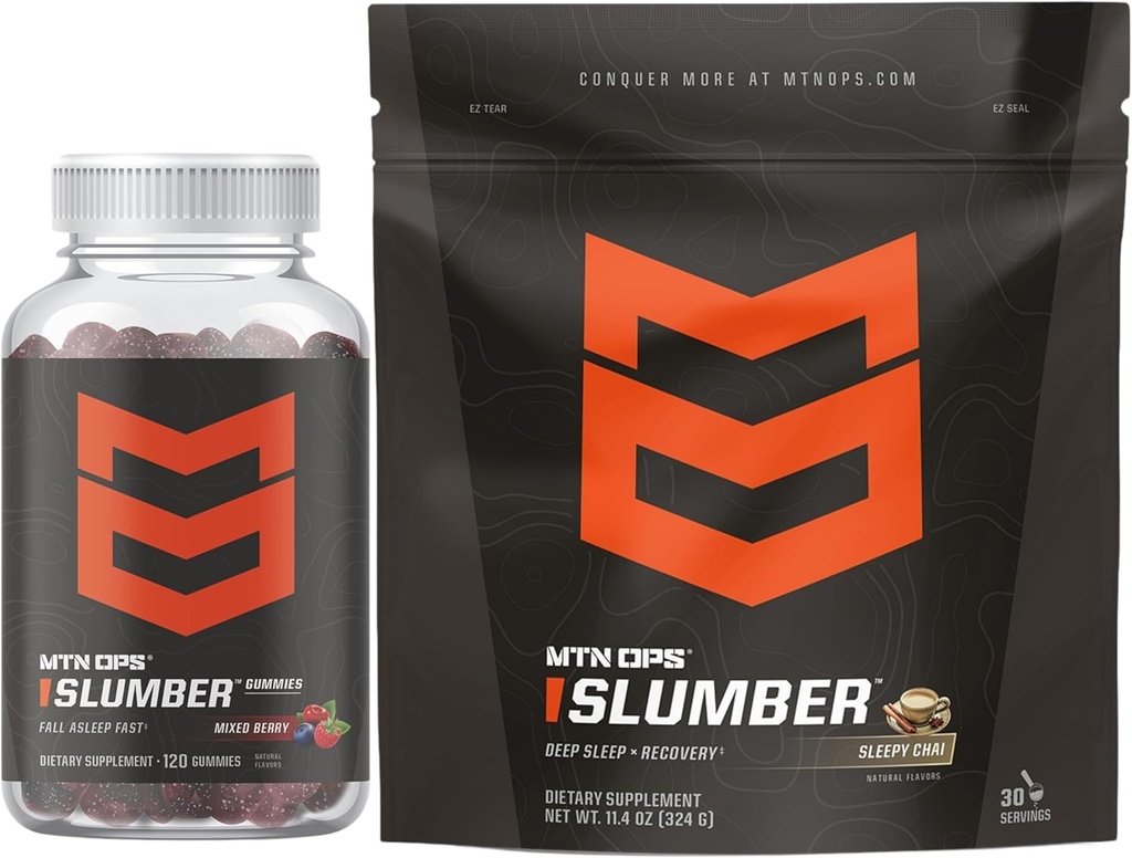 MTN OPS Gommies de limon + Slumber Sleepy Chai Bundle