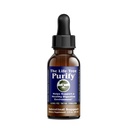 Purify - Soutien intestinal biologique avancé certifié et nettoyage microbien pour les humains et les animaux de compagnie - Contient pas de wormwood - 2 fl oz Teinture Formulation.