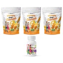 BariatricPal 90 jours Bariatric Vitamine Bundle (Multivamine ONE 1 par jour! Capsule avec 45mg de fer et de citrate de calcium Mâches molles 500mg avec probiotiques - crème orange)