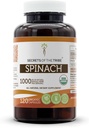 Secrets de la Tribe Spinach USDA Organic 120 Capsules, 1000 mg, Epinards organiques (Spinacia oleracea) Feuille séchée (120 Capsules)