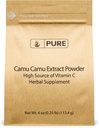 PURE ORIGINAL INGRÉDIENTS Camu Camu (4oz) Vitamine C, Brésilien Superfood, Vérifié en laboratoire, Non-OGM