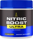 Boost nitrique Ultra Poudre, NitriqueBoost Formule officielle pour soutenir les niveaux d'énergie et le flux sanguin - Force maximale, Booster nitrique Ultra BCAA, NitricBoost Ultra Poudre Évaluations (1 Pack)