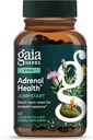 Gaia Herbs Jump Start - Aide à maintenir des niveaux d'énergie et de stress sains - avec Cordyceps, Schisandra, Rhodiola et réglisse - 60 phytocapsules liquides végétaliens (30 jours d'approvisionnement)