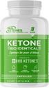 Capsules de sel de kéto BHB - Sodium Calcium & Magnésium Capsules de BHB avec breveté goBHB Beta-Hydroxybutyrate Electrolytes - Supplément de cétones exogènes pour l'énergie accrue et la cétose rapide