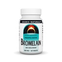 Source Naturals Bromelain 500mg Supplément enzymatique protéolytique - 60 comprimés