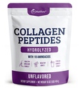 Dr Matthew Hydrolyzed Collagen Peptides Powder - Supplément de protéines de foie non aromatisé et gazonné pour les cheveux, la peau, les articulations - Non-OGM, Céto-Amis, Type 1 et 3, pour les femmes et les hommes