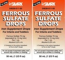 Pouces ferreuses supplément de fer Flacon de menthe poivrée Générique pour Enfamil Fer-in-Sol suppléments de fer gouttes pour les nourrissons, les jeunes enfants et les enfants mesure goutteur inclus 50 ml par boîte de bouteille de 2