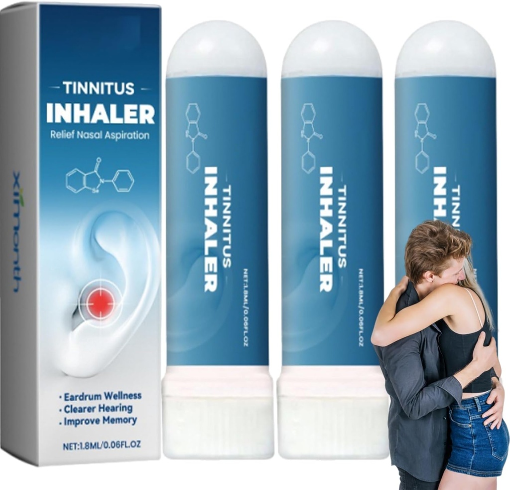 Inhalateur Tec Silen Tinnitus, Inhalateur de nez Echo Ease pour acouphène, Inhalateur d'acouphène, naturel et doux (3)