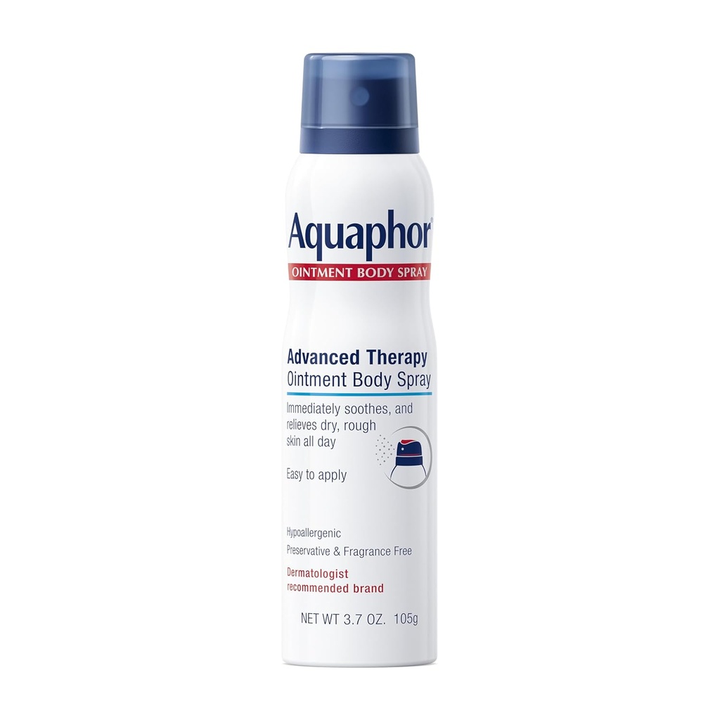 Vaporisateur corporel Aquaphor Oint - Hydratant et guérissant à sec, peau dure - 3.7 oz.