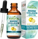 Why Not Natural Liquid Collagen Plus Biotin Drops for Women and Men - Supplement for Hair, Skin, and Nails