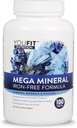 Mega Minerals Supplement by Youfit Nutrition (en anglais seulement) Toutes les 72 Trace Minerals (en anglais seulement) Formule premium avec source de minéraux et protection de la santé immunitaire (en anglais seulement)