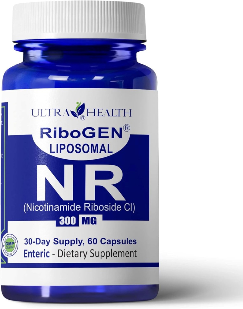 Meilleur rapport qualité/prix Nicotinamide Riboside (NR) 300mg, Nouvelles capsules entériques, Liposomale Coated pour la biodisponibilité la plus élevée, Supplément NAD, Ultra haute pureté. NMN alternative.