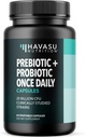 NUTRITION DE HAVASU Prébiotiques et probiotiques pour les femmes et les hommes - 20 milliards UFC - 2 mois d'approvisionnement