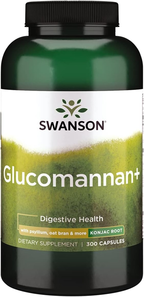 Swanson Glucomannan+ 300 gélules