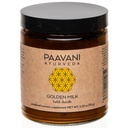 PAAVANI Ayurveda Lait d'or - Fabriqué aux États-Unis - Ayurvedic Turmeric & Ashwagandha Blend - Supplément en poudre - Haldi Doodh - 100% biologique - 38 portions
