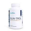 Formules NuEthix SLIN-Trol, pilules d'élimination de glucose pour hommes et femmes, supplément de partitionnement nutritif avec polymère de chrome, et Glycine, absorption efficace de glucides, non-OGM, 60 portions