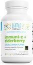 DAVINCI Little Immuni-z + Elderberry - Kids Zinc Lozenge to Support Imune Health, Healthy Lungs and Throat Tissue* - with Vitamine D3, Zinc, Elderberry and More - Lemon Flavor - 60 Lozenges