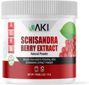 AKI Schisandra Berry Extract Powder - Fabriqué à partir du Schisandra Chinese Berry - Peut aider à stimuler l'énergie et la performance physique - Non-OGM & Vegan Friendly (6oz/170g)
