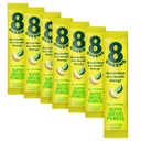 8Greens Super Greens Powder.com Mélange prébiotique et probiotique Superfoods pour la santé des Guts, le métabolisme, le débloquer, avec fibre, enzymes digestives, biologique: Spiruline, Chlorella, Lime citron, 7 portions
