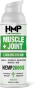 Crème de chanvre Muscle & Joint Support 2000MG Hemp Discomfort Relief Formula w Menthol Idéale pour le genou Muscle Joint dos Elbow Support maximum de joint, formule naturelle Fabriqué aux États-Unis 2.1oz