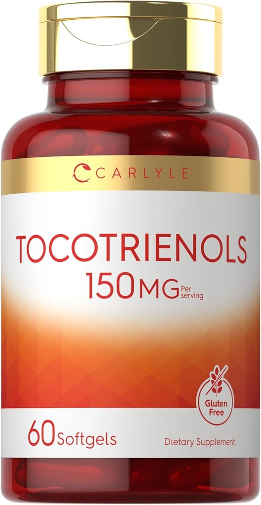 Carlyle Tocotriénols Supplément: 150mg: 60 Softgels.