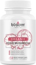 Capsules de champignons Reishi, Ganoderma biologique Lucidum pour le soutien immunitaire, Cardio Santé et énergie – sans gluten, sans OGM, végétalien-friendly 1000mg Extrait de champignons Reishi (120 capsules)