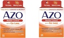 AZO Contrôle de la vésicule avec Go-Moins pour Urgency & Relief de fuite