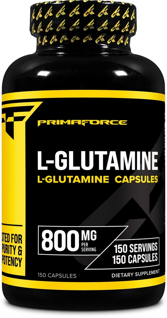 Primaforce L-glutamine, 800 mg (150 gélules)