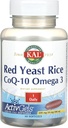 KAL Riz de levure rouge, CoQ-10, Oméga 3, 60 Softgels