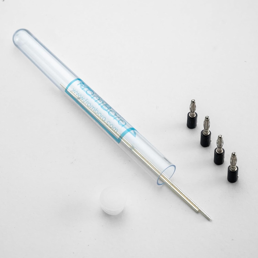 Argent colloïdal: paire de fil d'argent pur 99.99% de Certificat: 9999.99 12 Gauge: 6.