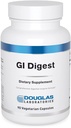 Douglas Laboratories G.I. Digest Formule enzymatique complète incluant les enzymes de gluten et de lait 90 Capsules