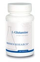 Recherche en biotique L Glutamine, Santé gastro-intestinale, Soutien à la doublure, Soutien musculaire optimal, Lean Muscle, Activité antioxydante, Acid Amino de forme libre. 180 gélules