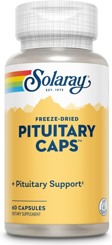 SOLARAY Pituitary Caps Gel séché, gélule (Btl-Plastique) 196mg.60ct
