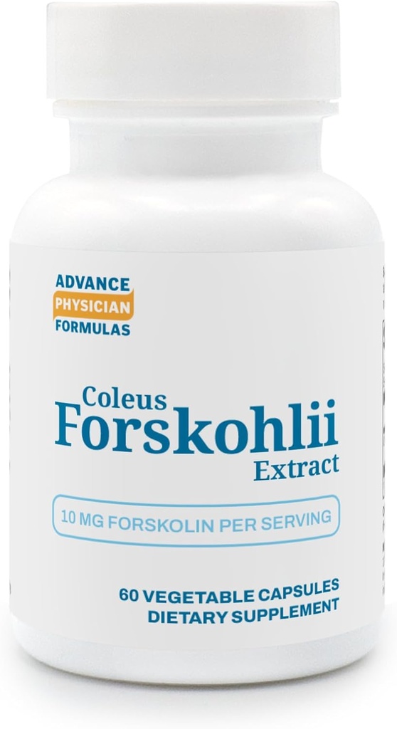 Extrait de Forskolin (Coleus Forskohlii), 100 mg, 60 capsules végétales