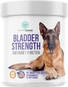 La force de Bladder Environ 55 Chews - Chien naturel UTI Traitement - Soutien du rein pour chiens - Supplément de canneberge pour chiens - Suppléments d'incontinence pour chiens seniors - Fabriqué aux États-Unis