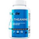 fitcode L Theanine 200mg Capsules pour Focus et Relaxation L-theanine 200mg Supplément Nootropic pour Attention Énergie et Focus - Soutien d'humeur diurne et Supplément Nootropic Focus