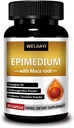 Epimedium peut améliorer la fonction sexuelle masculine - Super Epimedium, contenant 500 milligrammes par portion, combiné avec des extraits de Dongge Ali, Saw Palm, Ginseng, et...