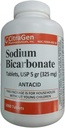 Comprimés de bicarbonate de sodium USP 325 mg (5 grains) pour soulager l'indigestation acide, les brûlures d'estomac, l'estomac acide et l'estomac ascendant 1000 comprimés par bouteille par CitraGen Pharmaceuticals Inc