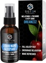 Spray d'aide au sommeil Nano liquide avec la mélatonine, GABA, L-Theanine, supplément 5-HTP, favorise le sommeil et la restauration calmes et reposants, aide au sommeil liquide pour les adultes, Dreamzzz par Sitem