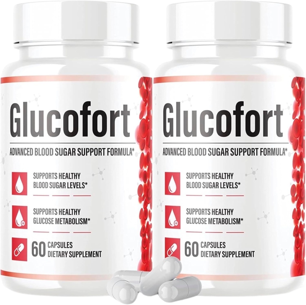 Mega Hits Glucofort Supplément Formule de soutien, 120 Capsules