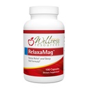 Ressources Bien-être RelaxaMag - avec Magnésium Glycinate pour le sommeil, le stress et la relaxation - Haute puissance 100mg Magnésium élémentaire par Capsule (100 Capsules)