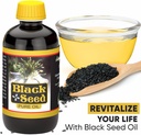 HERBOGANIC 100% Cold Pressed Black Seed Oil 16oz. Nigella Sativa soutient la digestion et le bien-être général.
