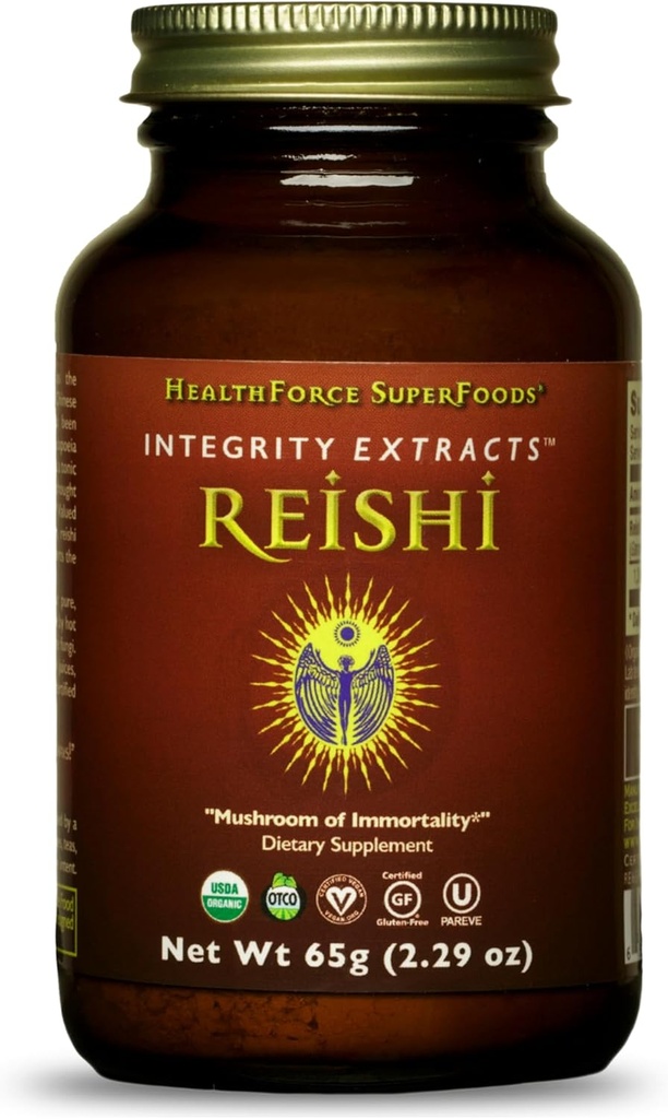 HealthForce Superfoods Integrity Extraits Reishi - Poudre - 65 grammes