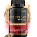 Supplément au cholestérol - Triglycérides - Capsules de soutien à l'ail organique, sans odorine, au poivre de Cayenne, aux stérols végétaux pour soutenir les niveaux normaux de HDL et de cholestérol LDL avec niacine antioxydante (vitamine B3)