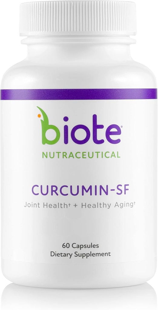 Biote Nutraceuticals - Curcumine SF - Circulation + Vieillissement en santé (60 capsules)